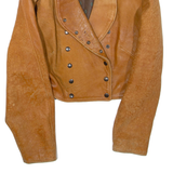 Womens Jacket Brown Leather S