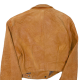 Womens Jacket Brown Leather S