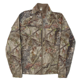 Mens Jacket Brown Camouflage XL