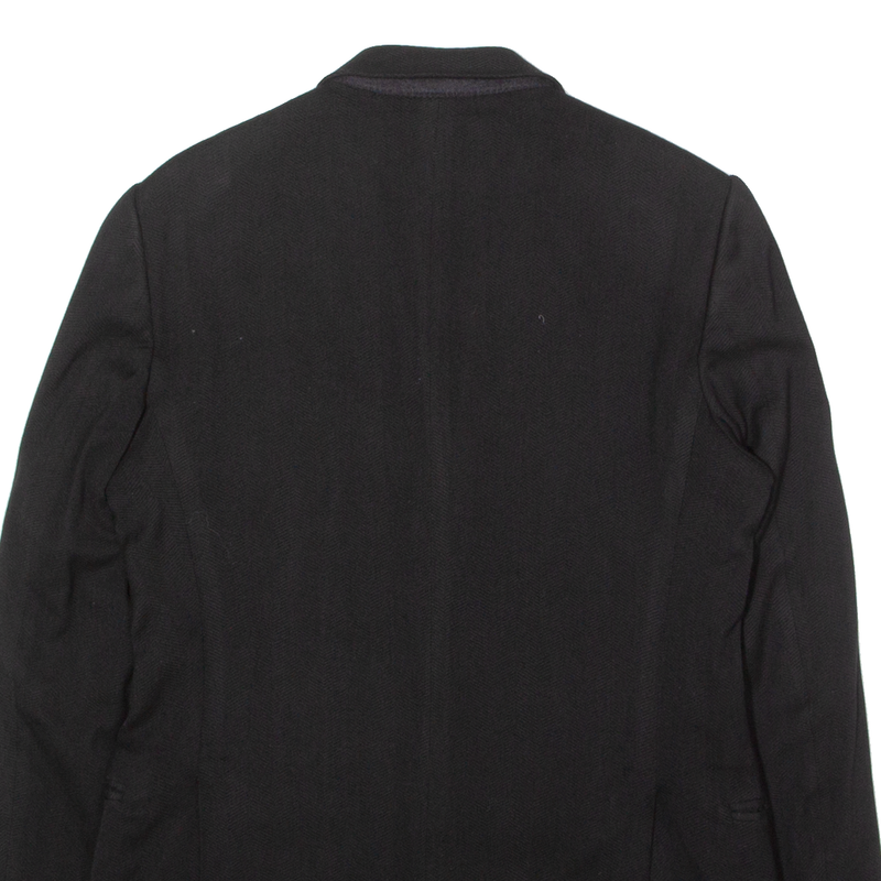ARMANI COLLEZIONI Mens Blazer Jacket Black Wool M