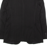 ARMANI COLLEZIONI Mens Blazer Jacket Black Wool M