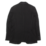 ARMANI COLLEZIONI Mens Blazer Jacket Black Wool M