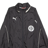 PUMA FC Polisportiva Vevey Mens Rain Jacket Black Nylon M