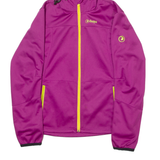 SHERPA Womens Shell Jacket Purple Hooded L