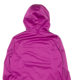 SHERPA Womens Shell Jacket Purple Hooded L
