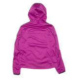 SHERPA Womens Shell Jacket Purple Hooded L