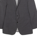 JOOP! MUrphy Barnes Mens Blazer Jacket Grey Wool Pinstripe L