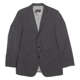 JOOP! MUrphy Barnes Mens Blazer Jacket Grey Wool Pinstripe L