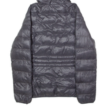 KAPPA Womens Puffer Jacket Black Hooded M