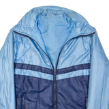 Mens Jacket Blue Hooded M