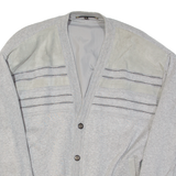 CANDA Mens Varsity Jacket Grey XL