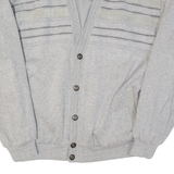 CANDA Mens Varsity Jacket Grey XL