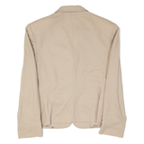 UNITED COLOURS OF BENETTON Womens Blazer Jacket Beige Wool M