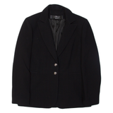 DAQUIN Womens Blazer Jacket Beige Wool S
