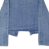 Western Inspired Womens Denim Jacket Blue M