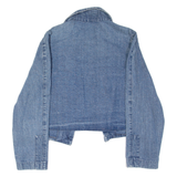 Western Inspired Womens Denim Jacket Blue M