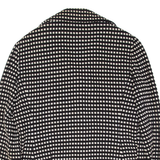 Womens Blazer Jacket Black Check M