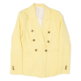 Womens Blazer Jacket Yellow S