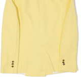 Womens Blazer Jacket Yellow S