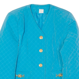 Shirley Womens Quilted Jacket Blue M