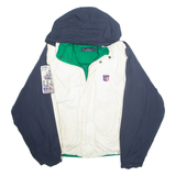 NAUTICA Mens Coat White USA Hooded L
