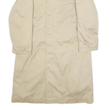 Womens Overcoat Coat Beige L