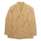 BURBERRY Womens Blazer Jacket Beige Wool L