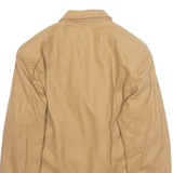 BURBERRY Womens Blazer Jacket Beige Wool L