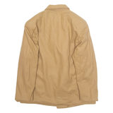 BURBERRY Womens Blazer Jacket Beige Wool L