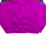 SUNBUSTER Womens Track Jacket Purple Nylon L