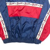 FANS Mens Track Jacket Blue Nylon L