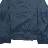 ATHLETIC WORKS Mens Track Jacket Blue Nylon M