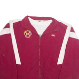 OASICS Mens Track Jacket Red XL