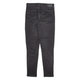 LEVI'S 721 Womens Jeans Grey Slim Skinny Stone Wash W29 L30