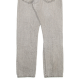 LEVI'S 551 Z Big E Mens Jeans Grey Regular Skinny Stone Wash W28 L30