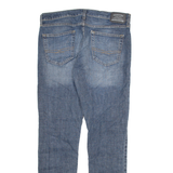 LEVI'S Signature Mens Jeans Blue Slim Skinny Stone Wash W34 L32