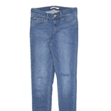 LEVI'S 710 Womens Jeans Blue Slim Skinny W27 L32