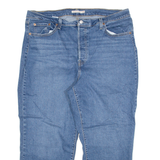 LEVI'S Womens Jeans Blue Relaxed Straight W40 L25