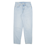 LEVI'S 501 81 Big E Womens Jeans Blue Relaxed Mom W27 L29