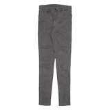LEVI'S Line 8 Womens Jeans Grey Slim Skinny W26 L32