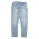 LEVI'S Womens Jeans Blue Regular Tapered Stone Wash W32 L30
