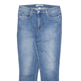 CALVIN KLEIN JEANS Womens Jeans Blue Slim Skinny Stone Wash W31 L26