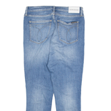 CALVIN KLEIN JEANS Womens Jeans Blue Slim Skinny Stone Wash W31 L26