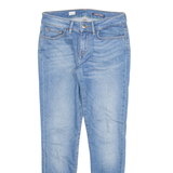 TOMMY HILFIGER Womens Jeans Blue Slim Skinny Stone Wash W27 L27