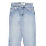 CALVIN KLEIN JEANS Womens Jeans Blue Relaxed Tapered W28 L29