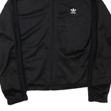 ADIDAS Womens Track Jacket Black UK 18
