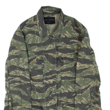 ALL SAINTS Womens Jacket Green Camouflage XS