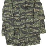 ALL SAINTS Womens Jacket Green Camouflage XS
