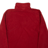 THE NORTH FACE Pullover Mens Fleece Jacket Red M