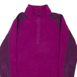 THE NORTH FACE Womens Fleece Jacket Purple M